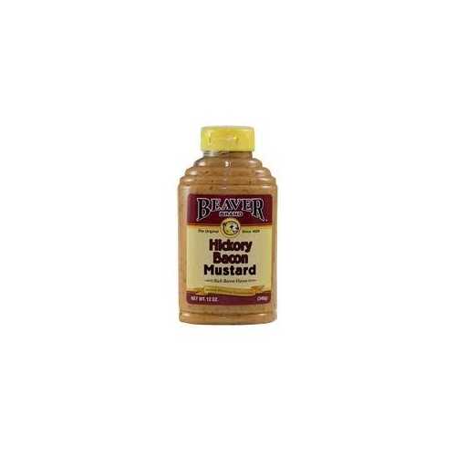 Beaver Hickory Bacon Mustard Sq (6x12OZ )