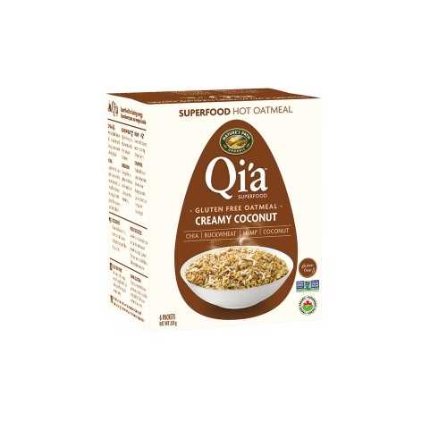 Nature's Path Qi'a Superfoods Hot Oatmeal Creamy Coconut (6x8 OZ)