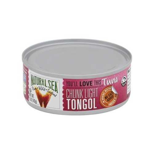 Natural Sea Tongol Chunk Light Tuna (12x5 OZ)