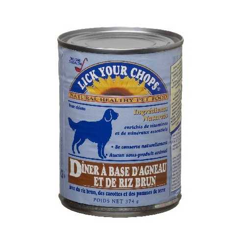 Lick Your Chops Lamb & Rice Dog Food (12x13.2OZ )