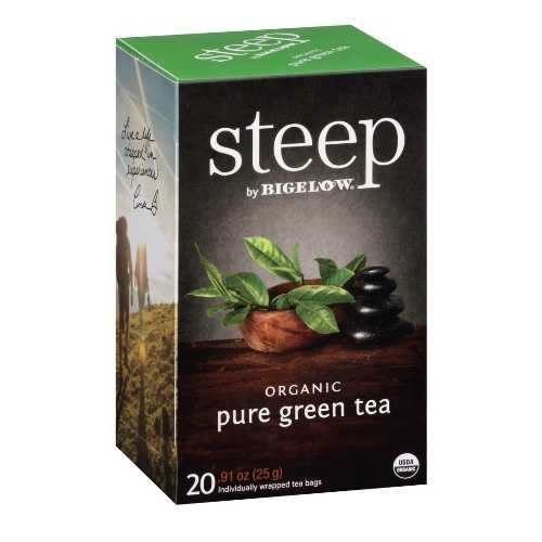 Bigelow Steep Organic Pure Green Tea (6x20 BAG )