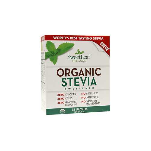 SweetLeaf Organic Stevia Sweetener Packets (1x35 Ct)