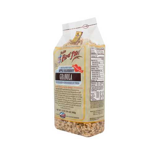 Bob's Red Mill Apple BlueBerry Granola Nf (4x12OZ )