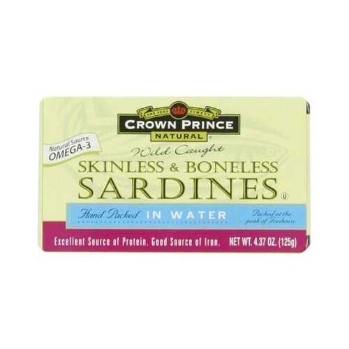 Crown Prince Srdn/Water Skn/Bnls (12x4.37OZ )