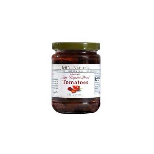 Jeff's Naturals Sndrd Tom In Oil (6x8OZ )