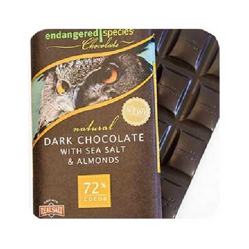 Endangered Species Owl Bar Chocolate (12x3OZ )