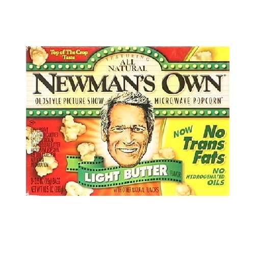 Newman's Own Lt Butter Ppcr Micro (12x3PK )