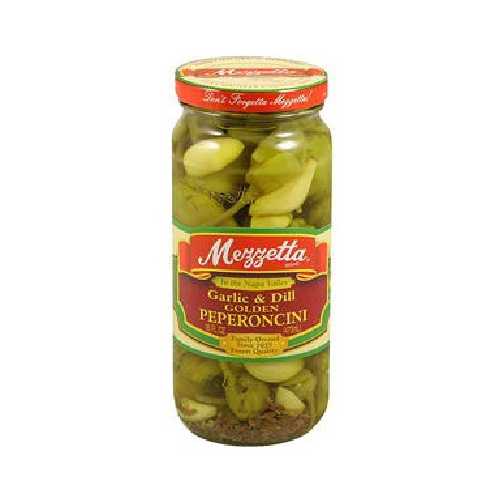 Mezzetta Garlic & Dill Peperoncini (6x16OZ)