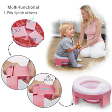 Load image into Gallery viewer, Baby Portable Toilet Potty Training Seat Multifunctional Kids Potty Chair 3 in 1 Toddler Toilet Training Seats Toilet Potty
