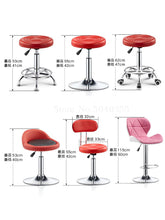 Load image into Gallery viewer, Bar Chair Lift Bar Chair Fashion Creative Beauty Stool Rotating Household Modern Backrest High Bar Table Stool