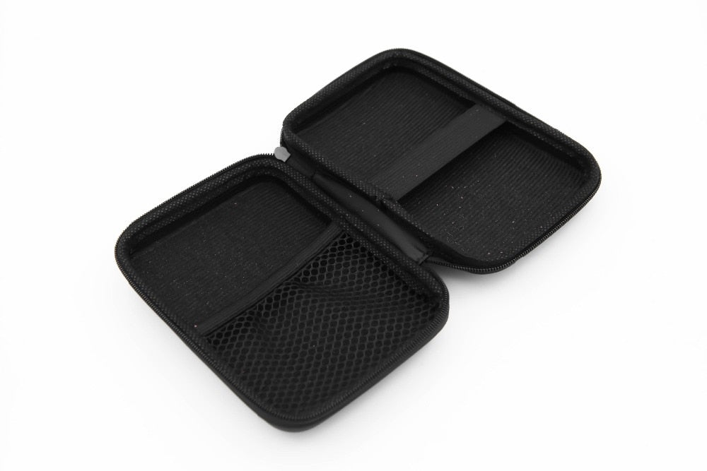 Best Price 2.5 inch External USB Hard Drive Disk Carry Mini USB Cable Case Cover Pouch Earphone Bag for PC Laptop