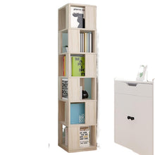 Load image into Gallery viewer, Bookshelf Meuble Industriel Mueble De Madera Rotatable Rotate Modern Bookcase Home Furniture Libreria Scaffale Book Shelf Case