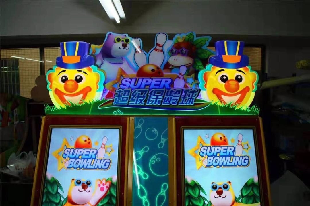 Bowling game coin operated bowling game machine directly provided by manufacturer