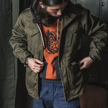 Charger l'image dans la galerie, Bronson WWII US Army M-43 OD-7 Field Jacket Men's M-1943 Coat