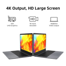 将图片加载到图库查看器,CHUWI HeroBook Plus 15.6 Inch 1920*1080 Display Intel Celeron J4125 Quad Core Processor LPDDR4X 12GB 256GB SSD Windows 10 Laptop