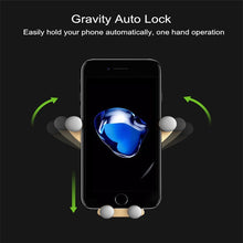 Load image into Gallery viewer, Car Air Vent Mount Mobile Phone Holder for iPhone X 8 Samsung Universal Stand Holder For Xiaomi Redmi 6 Gravity Support Bracket