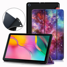 将图片加载到图库查看器,Case for Samsung Galaxy Tab A 10.1 SM T510/T515 Tablet Adjustable Folding Stand Cover for Samsung Galaxy Tab A 10.1 2019 Case
