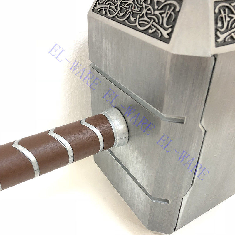Cattoys Metal Hammer 1:1 Scale Thor Hammer 43CM Replica Collection Modell Toy Gift Cosplay Prop Mjolnir With Original Box