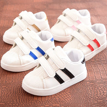将图片加载到图库查看器,Children Shoes Girls Boys Sneakers Shoes Antislip Soft Bottom Comfortable Kids Sneaker Toddler Casual Flat Sports white Shoes