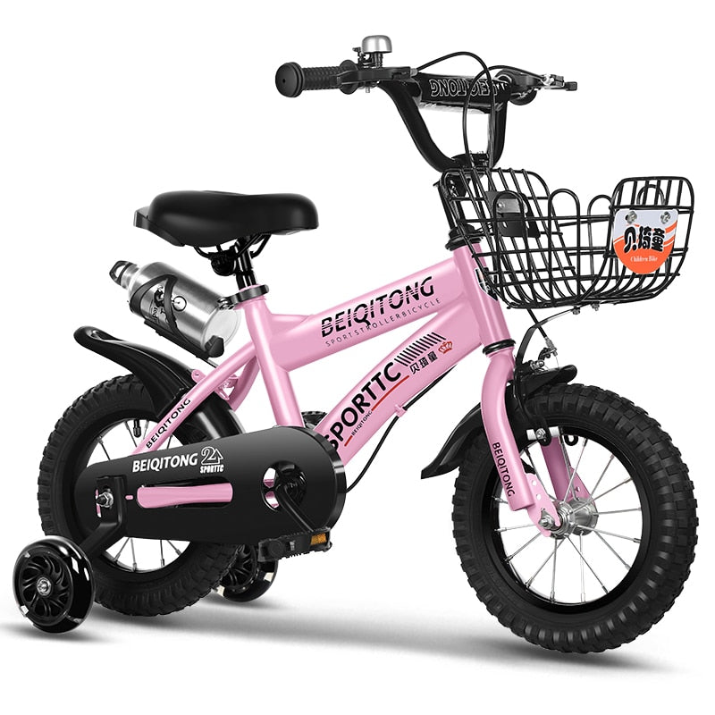 Children bike kids tricycle bike quad balance kid ride bike for 2-13 years old with assist wheel for safe