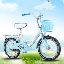 将图片加载到图库查看器,Children's Bicycle 20 Inches Princess Big Boy Primary School Student Basket Bike Boy Girl Baby Double Brake Leisure Commuter