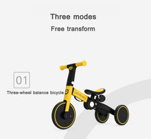 将图片加载到图库查看器,Children's Scooter 3 In 1 Kids Balance Bike Foldable Tricycle Scooter Ride on Toy for Child 1-5 Years Old