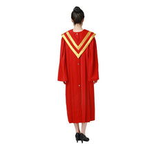 將圖片載入圖庫檢視器 Unisex Choir Gowns Ladies Mens Priest Gown Preachers Church Graduation Sabbath Anthem Party Outfit Church 3 Color Choir Robe