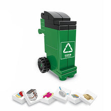 Load image into Gallery viewer, City Building Blocks Flower Piano Bookshelf Toilet Train Traffic Light Ashbin Creator Toys For Children Compatible MOC Citys Toy