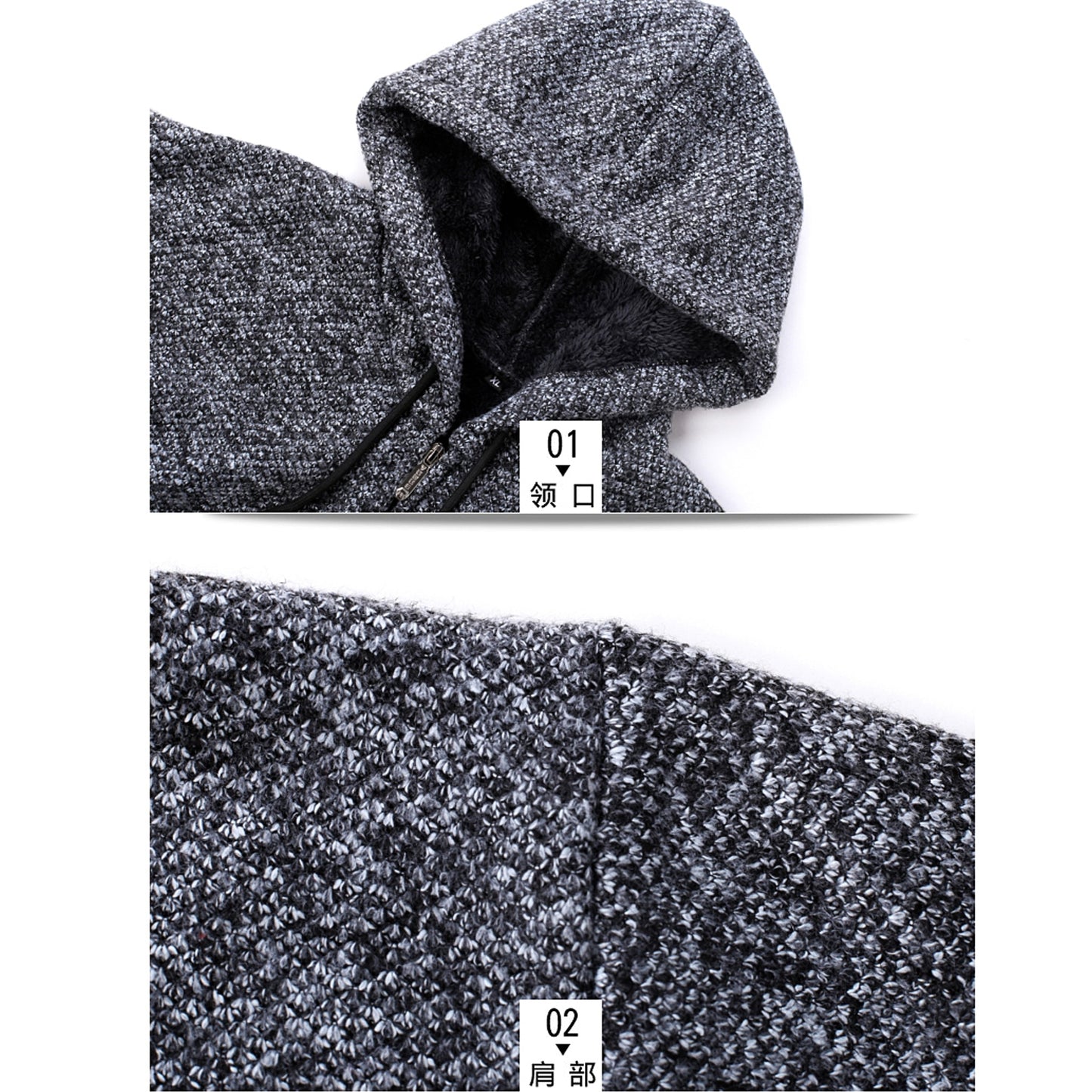Crocodile brand male Jumper winter warm Coat sweater coat men Winter Fleece Sweater Knitwear Cardigan Plus Size Knitted wear