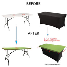 Charger l'image dans la galerie, Custom Rectangular Tablecloths Top Spandex Stretch Table Top
