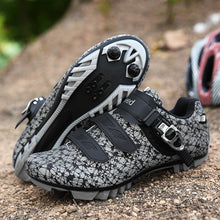 Cargar imagen en el visor de la galería, Cycling Shoes Mtb Mountain Sneaker Road Footwear Cleats Shoes Racing Flat Bike Bicycle Sport Route Freestyle Sapatilha Ciclismo