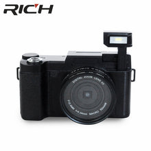 Cargar imagen en el visor de la galería, RICH 10pcs/lot p1 Digital Camera 1080P 15fps Full HD 24MP D 3.0inch Rotatable LCD Screen Video Camcorder Wide Angle Lens Cameras
