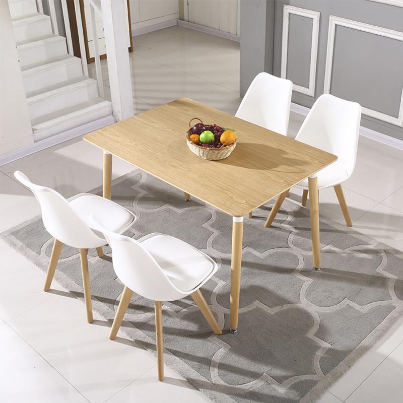Dining Tables Dining Room Furniture Conference Table Rectangle Coffee Table 110*60*75cm Nordic Minimalist Style Dining Table HWC