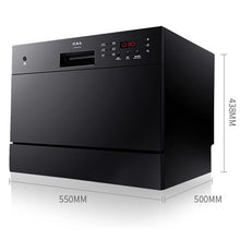 将图片加载到图库查看器,Dishwasher 061H automatic household disinfection and drying 6 sets of embedded desktop dual-purpose dishwasher