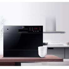 将图片加载到图库查看器,Dishwasher 061H automatic household disinfection and drying 6 sets of embedded desktop dual-purpose dishwasher