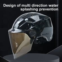 Cargar imagen en el visor de la galería, Electric Bike Motorcycle Helmet Super Light Sunscreen Half-covered Electric Bicycle Helmet Summer Scooter MTB Moto Riding Helmet