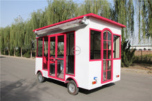 将图片加载到图库查看器,4m Electric Mobile Food Truck Van Outdoor Fast Food Vending Cart Mobile Catering Carts Trolley For Sale Fashion Clothes Mobile Retail Store