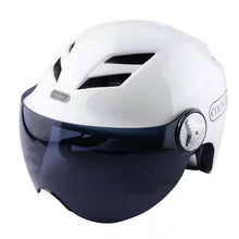 Cargar imagen en el visor de la galería, Electric Motorcycle Helmet Dual & Single Lens Visors Moto Helmet Bicycle Men Women Summer Scooter Moto Casco