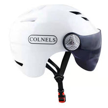 Cargar imagen en el visor de la galería, Electric Motorcycle Helmet Dual & Single Lens Visors Moto Helmet Bicycle Men Women Summer Scooter Moto Casco