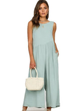 Cargar imagen en el visor de la galería, American Style Women's Pure Color Jumpsuits