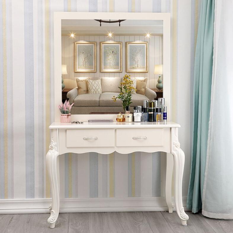 European style dressing table wedding photo studio dressing table bedroom small apartment mini net red ins dressing table