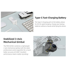 Cargar imagen en el visor de la galería, FIMI X8 Mini Camera Drone 250g-class Drones 8km 4k Professional Mini Drone Quadcopter with Camera GPS Remote control Helicopter