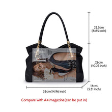 将图片加载到图库查看器,FOXER Brand Women's Genuine Leather Commute HandBag Fashion Female Luxury Large Capacity with A4 Tote Female Casual Shoulder Bag