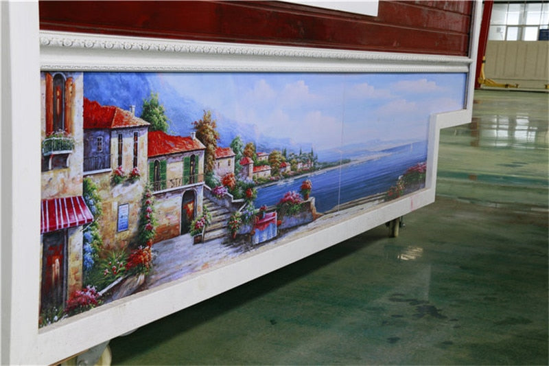 Factory lower price attractive house shape mobile retro food van truck retail display cart with shipping by sea