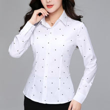 Load image into Gallery viewer, Fashion Blouses Womens Tops and Blouse White Autumn Loose Blouse Women Long Sleeve Blouse Woman Ladies Shirts Plus Size XXXL Top