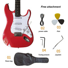 Charger l'image dans la galerie, Fender St Guitar White 6 String Electric Guitar High Quality 8pai Electric Guitar Panel. Instrument. Great for Beginners