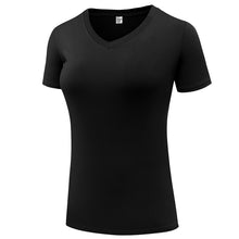 將圖片載入圖庫檢視器 Fitness Women's Shirts Quick Drying T Shirt Elastic Yoga Sport Tights Gym Running Tops Short Sleeve Tees Blouses Jersey camisole