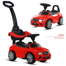 Load image into Gallery viewer, Four Wheel Children Baby Walker Bicycle Outdoor Kids Ride on Toy Car Push Stroller Baby Scooter Kids Car with Music1-4 years old