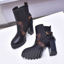 Load image into Gallery viewer, Franch vvl venven women's boots 2022 new genuine leather Martin boots breathable boots British boots original high quality