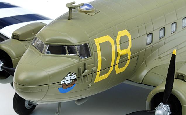 Franklin Douglas C-47 C47 Skytrain USAAF 439th TCG, 94th TCS, "The Argonia" 1/48 diecast plane model aircraft
